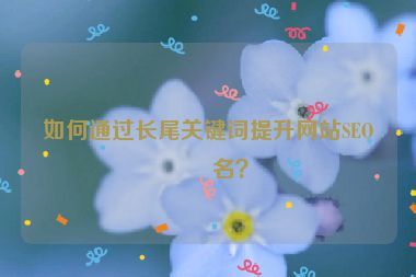 如何通過長尾關鍵詞提升網站SEO排名？