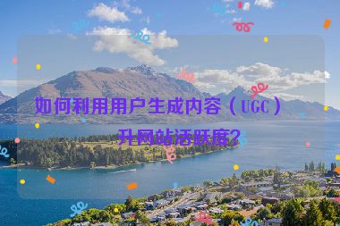 如何利用用戶生成內(nèi)容（UGC）提升網(wǎng)站活躍度？