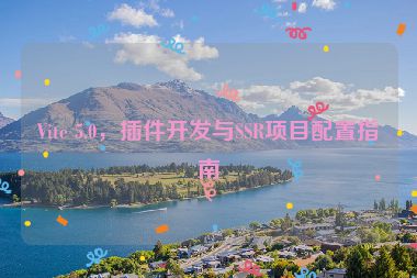 Vite 5.0，插件開(kāi)發(fā)與SSR項(xiàng)目配置指南